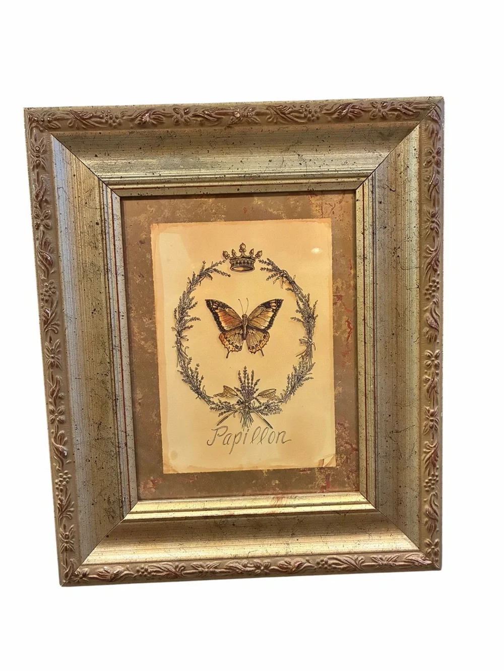 Home Accents Gold Ornate Wall Picture Frame Set Nature - Gold Finish (Set of 4)